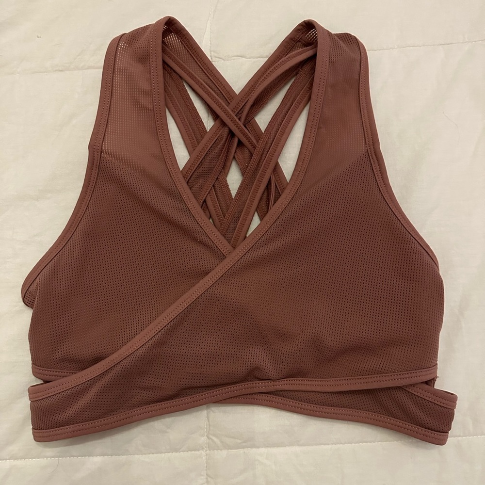 Fabletics Criss Cross Sports Bra- Medium Support